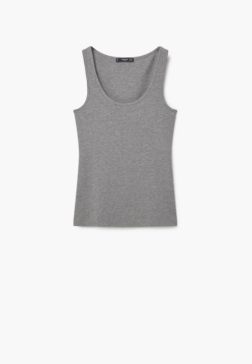 MANGO - Tank Top Grey