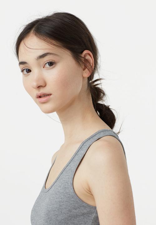 MANGO - Tank Top Grey