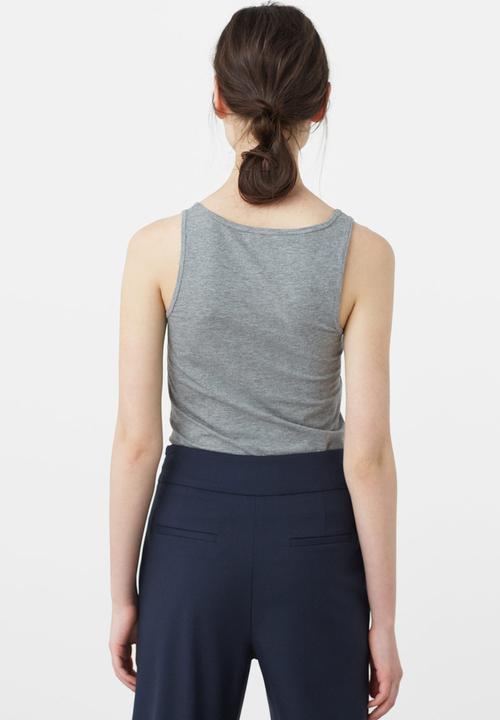 MANGO - Tank Top Grey