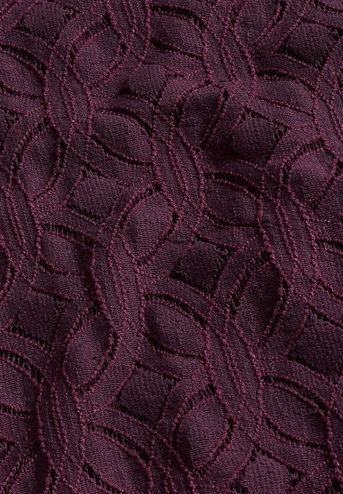 Next - Lace T-shirt Dark Purple Dark Purple
