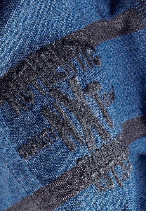 Next - Striped Rubgy Sweater Navy