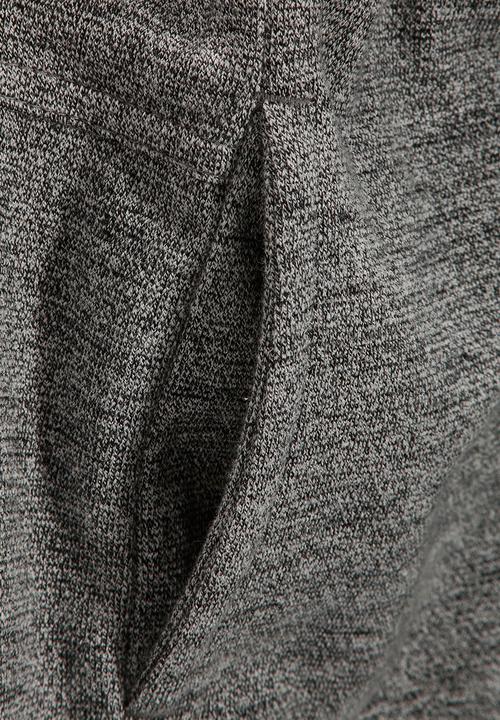 Next - Two Pack Grey And Black Textured Joggers Black