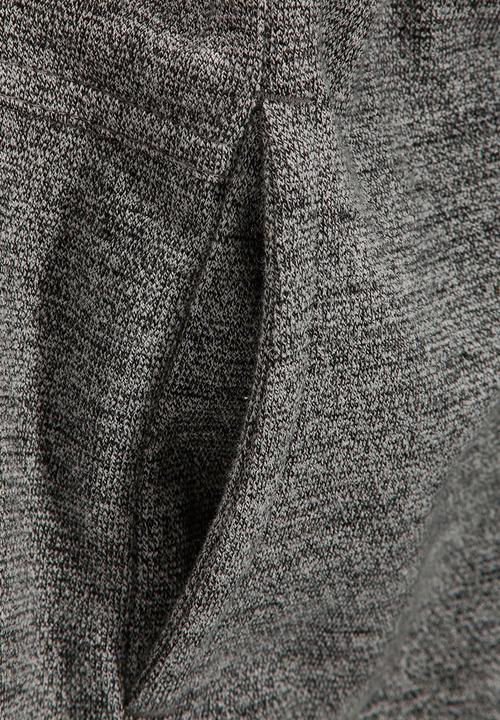 Next - Two Pack Grey And Black Textured Joggers Black
