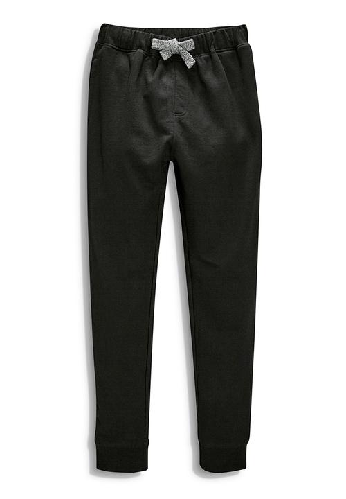 Next - Two Pack Grey And Black Textured Joggers Black