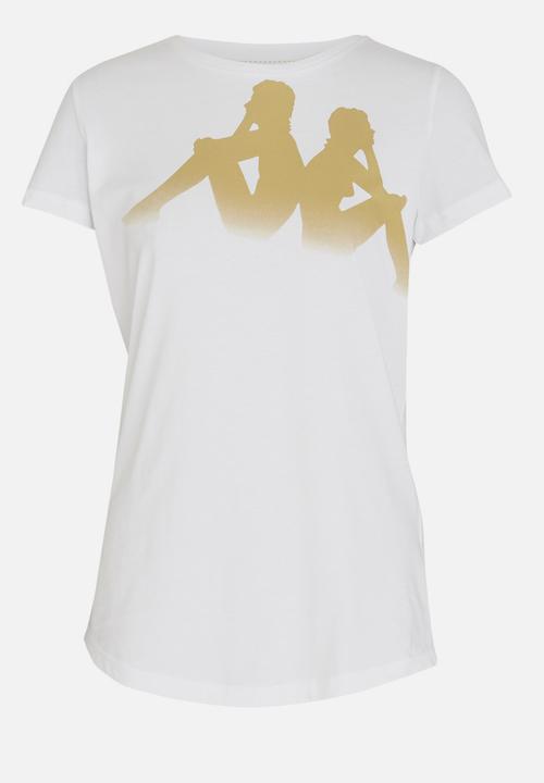 KAPPA - Agri Slim Fit Short Sleeve Tee White