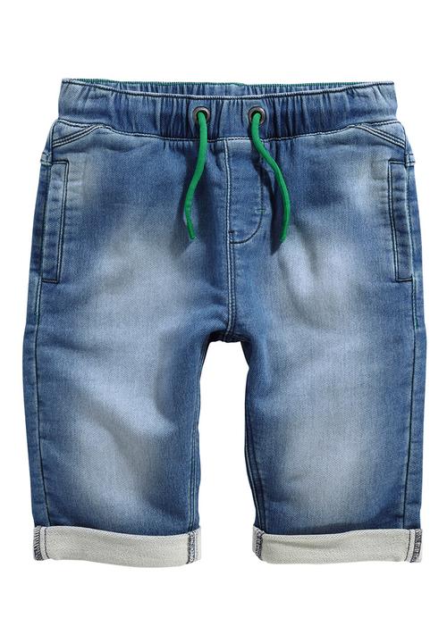 Next - Denim Look Shorts Light Wash Mid Blue