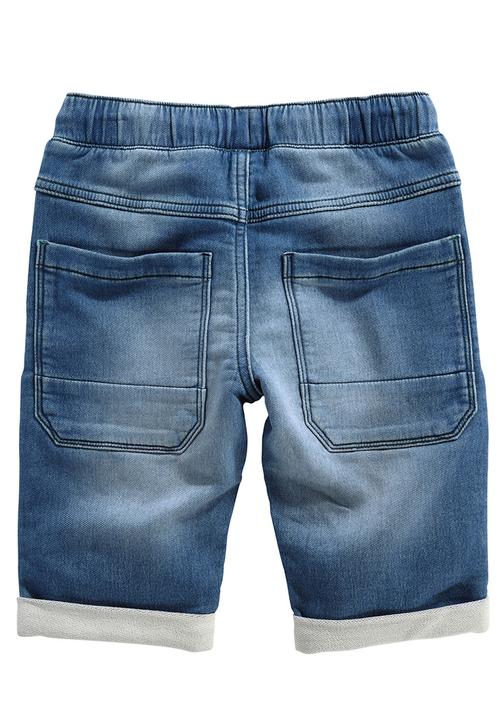Next - Denim Look Shorts Light Wash Mid Blue