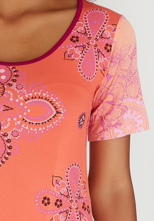 Maya Prass - Blossom T-shirt Coral