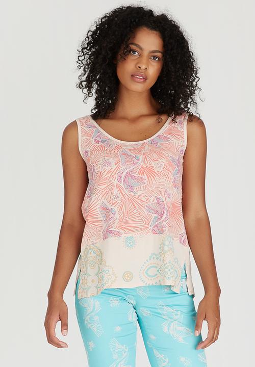 Maya Prass - Iris Woven Tank Pale Pink