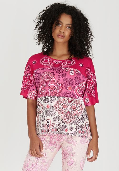 Maya Prass - Dahlia Pullover Tee Mid Pink