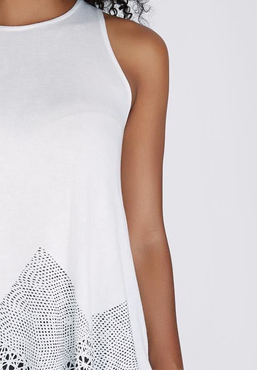 RVCA - Pehrson Border Tank Off White