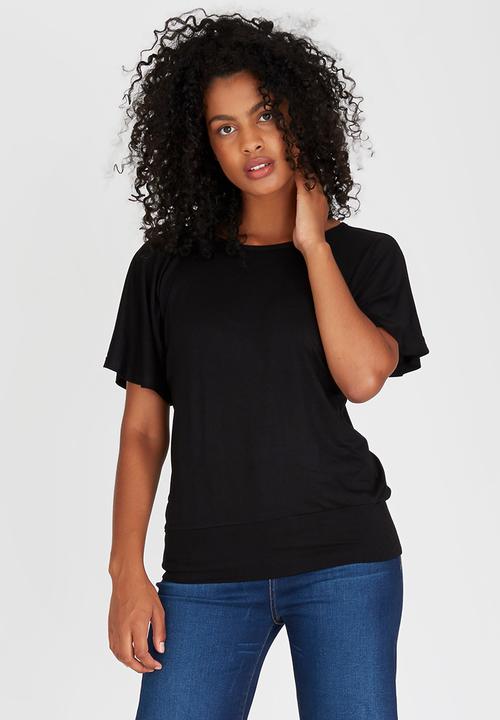 STYLE REPUBLIC - Batwing T-shirt Black