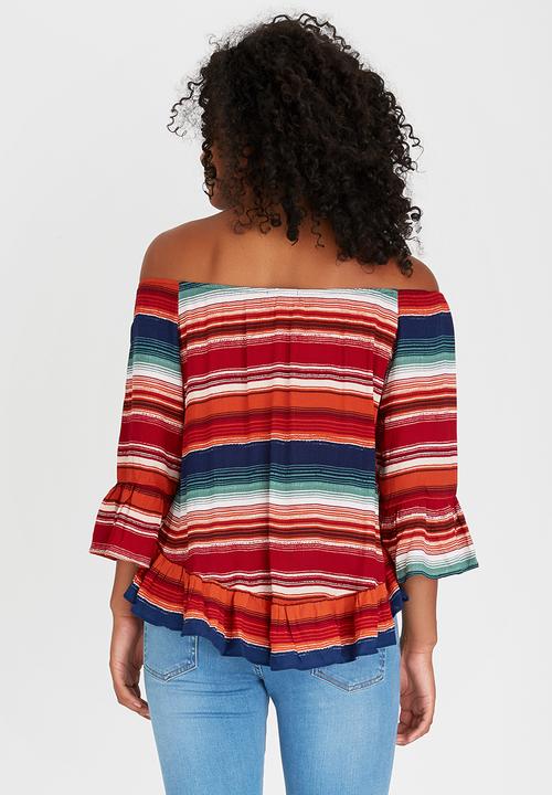 edit - Gypsy Blouse Multi-colour