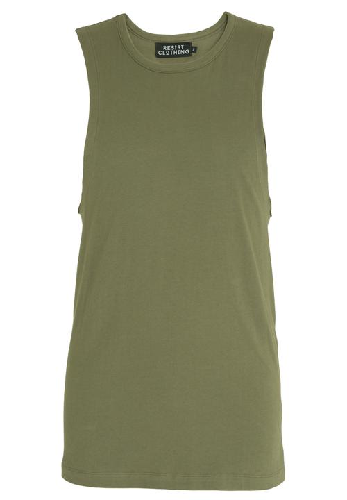Resist - Resisting Printed T Shirt Green
