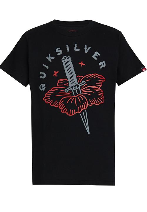 Quiksilver - Grade  Boys Tee Black