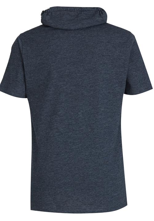 SOVIET - Printed Snood  Tee Blue