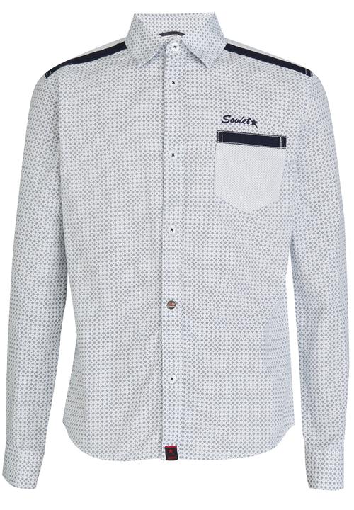 SOVIET - Printed Shirt White