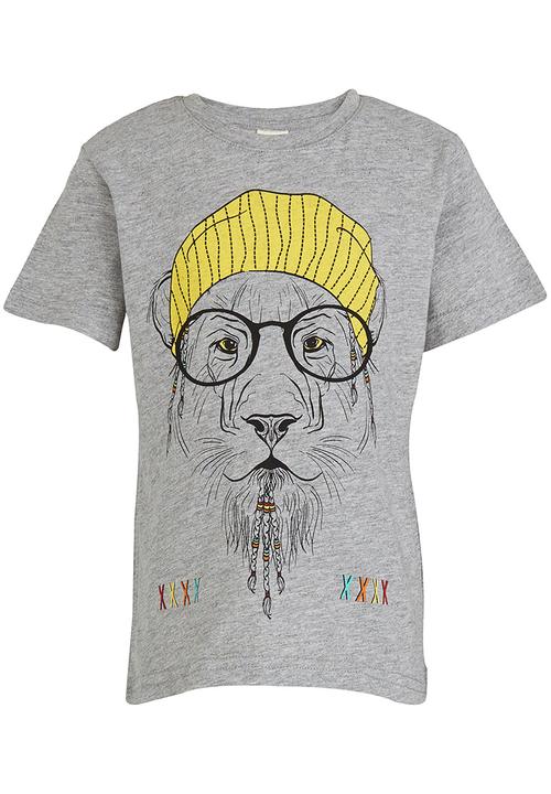 Soobe - Lion Tee Grey