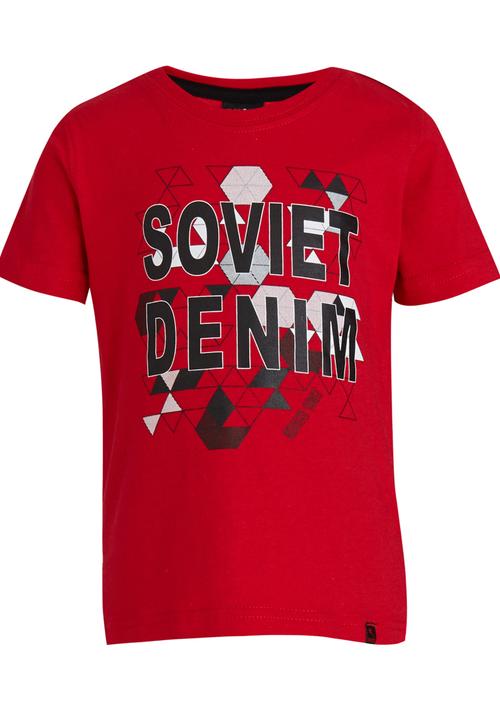 SOVIET - Printed Tee Red