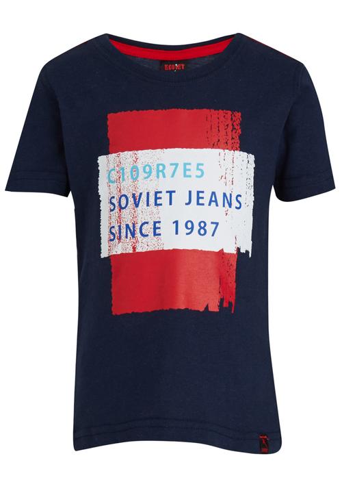 SOVIET - Printed Tee Blue