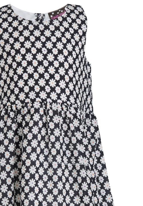 Pop Candy - Printed   Summer Dress Black and White