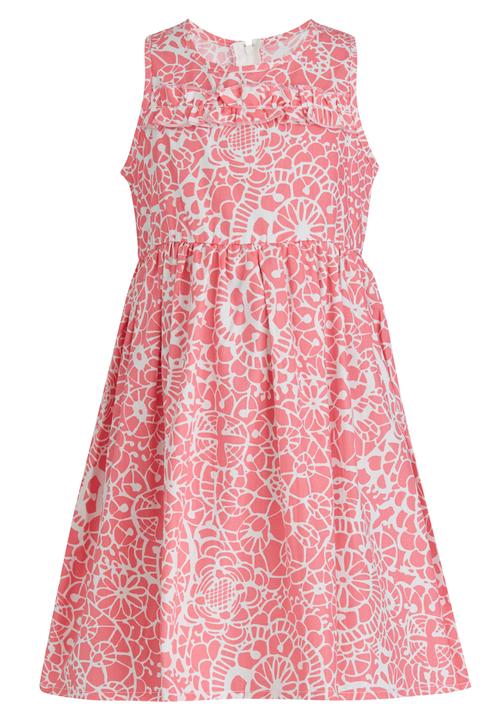 Pop Candy - Printed   Summer Dress Mid Pink