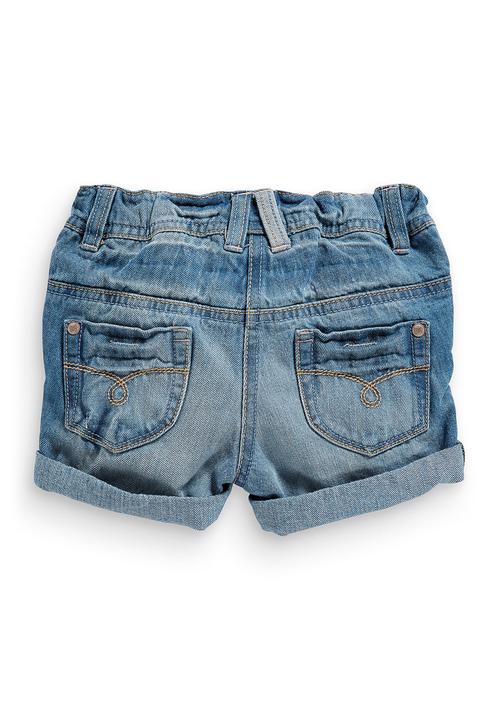 Next - Denim shorts Mid Blue