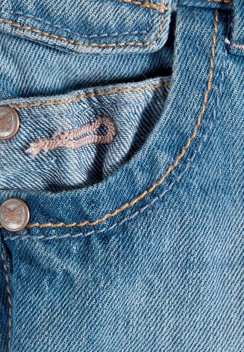 Next - Denim shorts Mid Blue