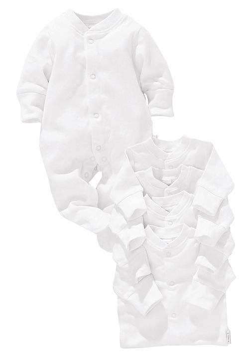 Next - Sleepsuits 5-Pack White