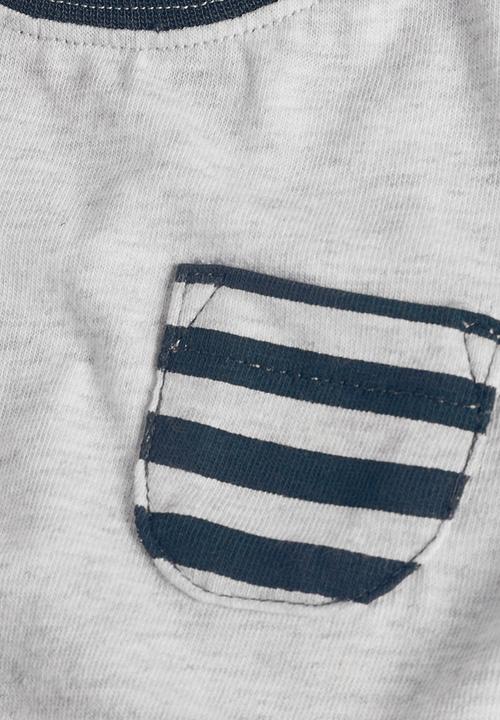 Next - 3-pack T-shirts Grey  Pale Grey