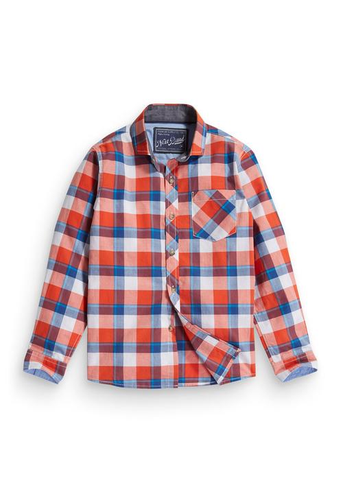 Next - Long-sleeve Checked Shirt Multi-colour