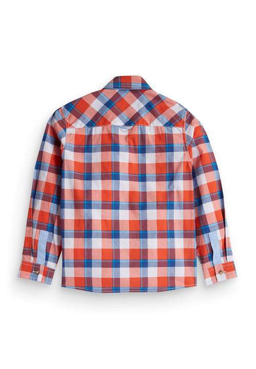 Next - Long-sleeve Checked Shirt Multi-colour