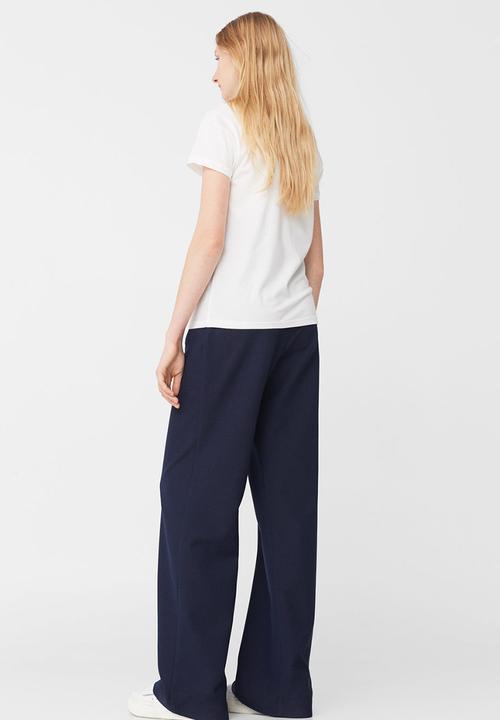 MANGO - Short Sleeve Tee White