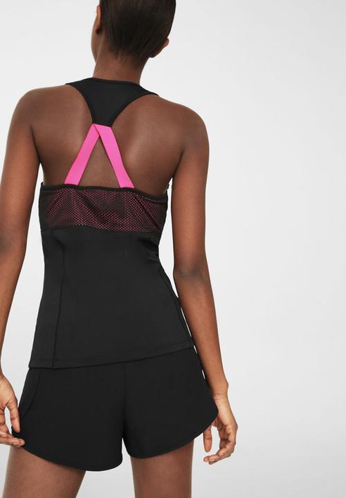 MANGO - Incorporated Bra Tank Black