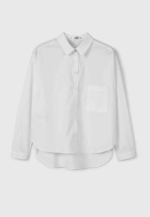 MANGO - Long Sleeve Shirt White