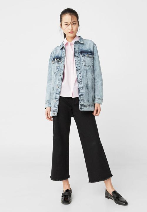 MANGO - Classic Shirt Pale Pink