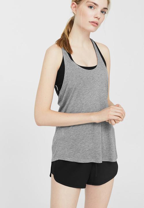 MANGO - Comfort Racerback Vest Black