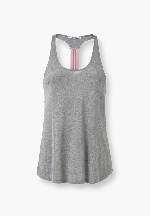 MANGO - Comfort Racerback Vest Black