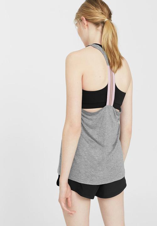 MANGO - Comfort Racerback Vest Black