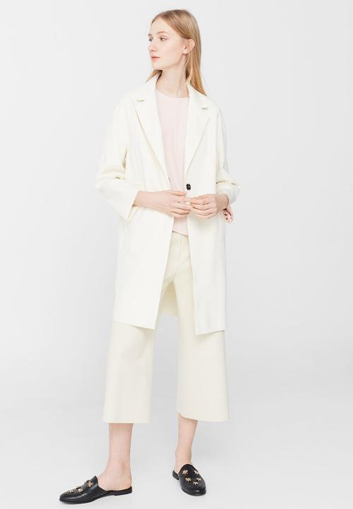 MANGO - Flared Sleeve Blouse Pale Pink
