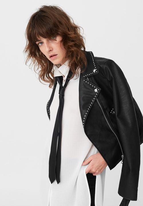 MANGO - Longer Length Shirt White