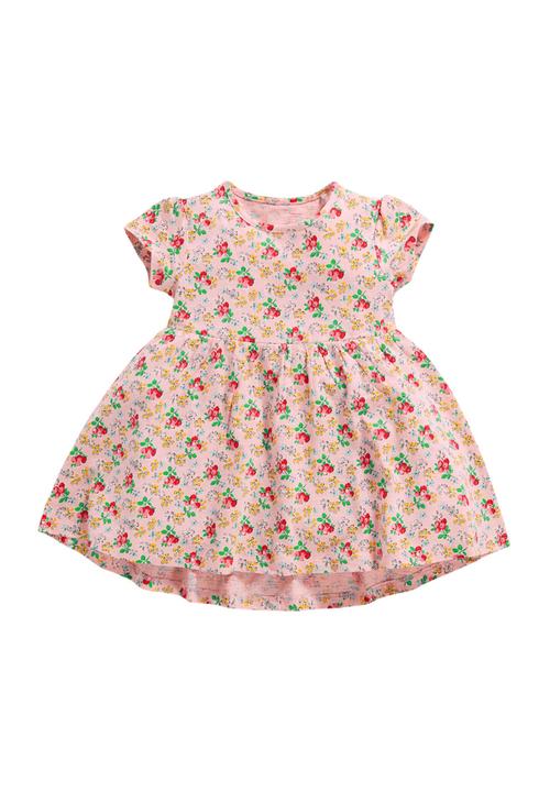 Next - Pink Floral Tunic Dress Pale Pink