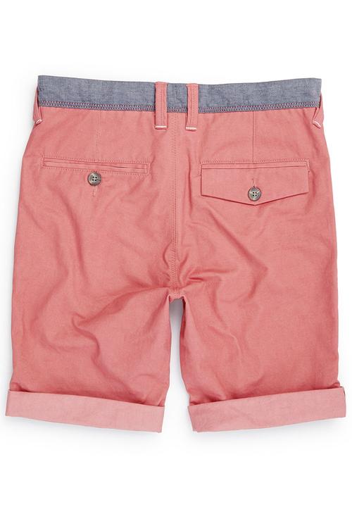 Next - Chino Shorts  Coral