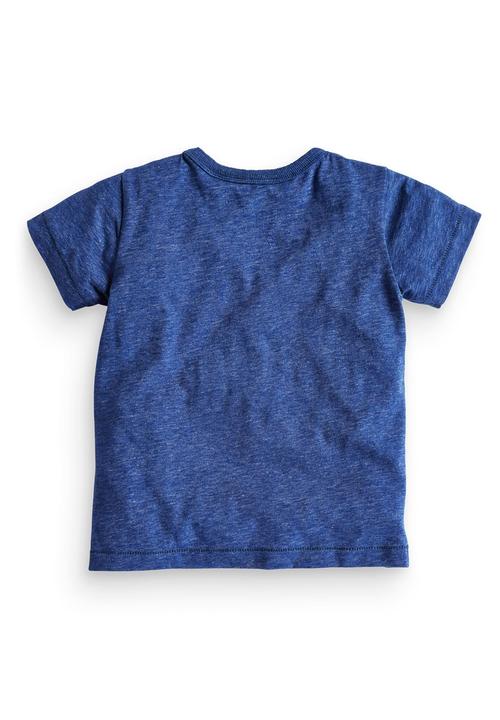 Next - Mini Rock Star T-shirt Mid Blue