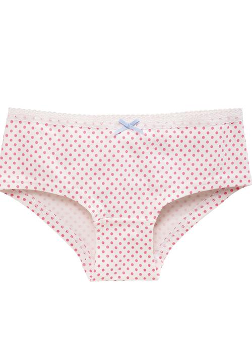 Next - Seven Pack Floral Hipsters Mid Pink
