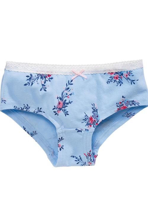 Next - Seven Pack Floral Hipsters Mid Pink