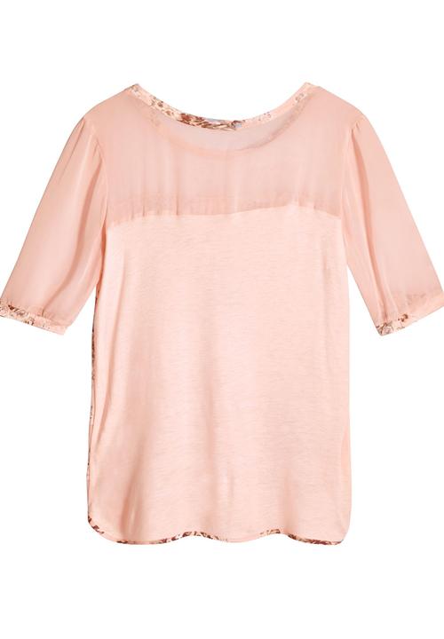 Next - Floral Top Pink