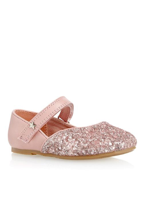 Next - Glitter Shoes Pale Pink