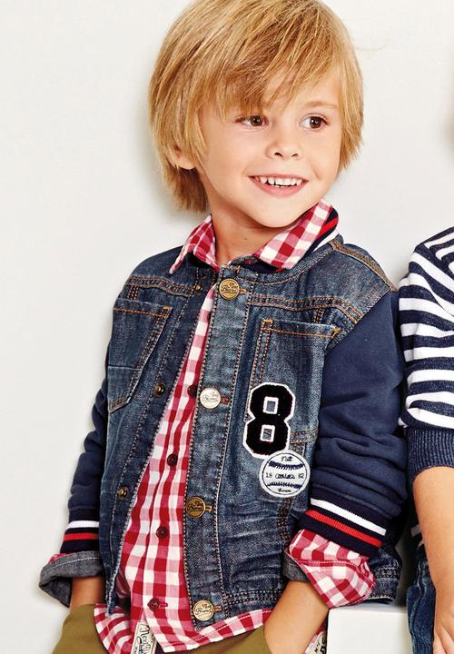 Next - Denim Jacket Mid Blue