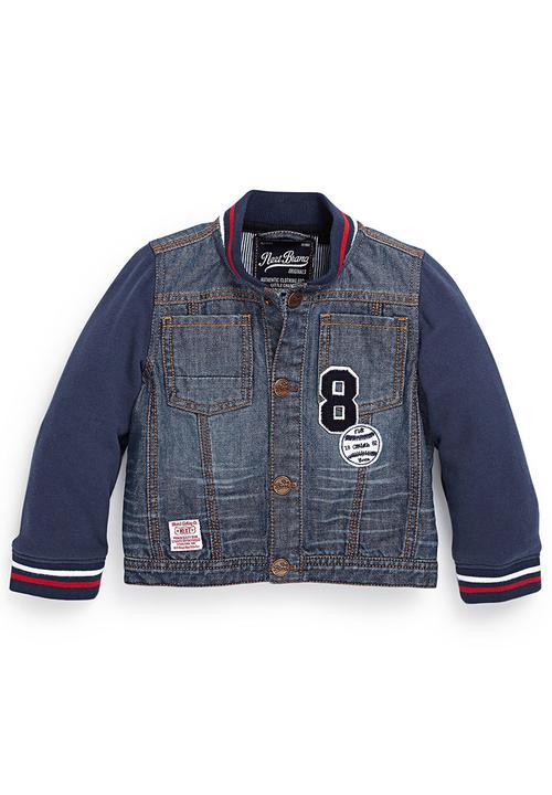 Next - Denim Jacket Mid Blue